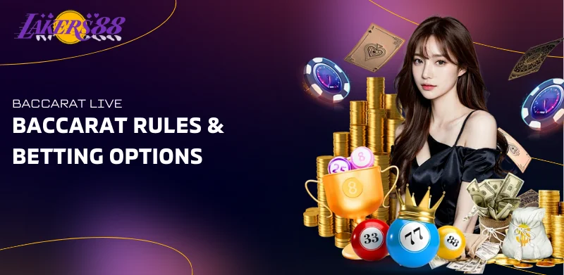 baccarat rules and betting options